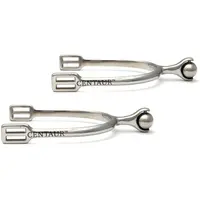 Centaur - Stainless Steel Roller Ball Spurs 1.25" - One Size