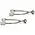 Centaur - Stainless Steel Roller Ball Spurs 1.25" - One Size