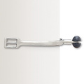 Centaur - Stainless Steel Roller Ball Spurs w/ Rubber 1.25" - One Size