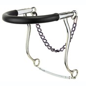 953 Reinsman Stage C Bit Rubber Nose Mechanical  Hackamore