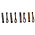 Camelot Camelot Stitched Leather Bit Loops