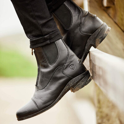 Ariat Ariat WMS Heritage IV Zip Waterproof Paddock Blk
