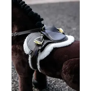 LeMieux Lemieux Toy Pony Hunter Saddle Pad & Girth - Brown