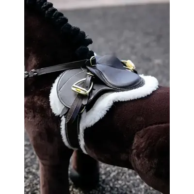 LeMieux Lemieux Toy Pony Hunter Saddle Pad & Girth - Brown
