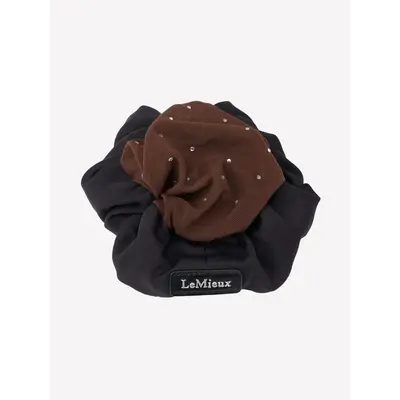 LeMieux Lemieux Scrunchie with Crystal Hair Net -