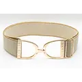 Hutson x Ellany Ellany Gold Dakota - 2" Gold Stirrup Elastic Belt