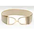 Hutson x Ellany Ellany Gold Dakota - 2" Gold Stirrup Elastic Belt