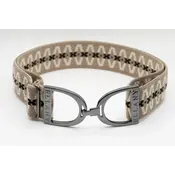 Hutson x Ellany Ellany Harlow - 1.5" Gunmetal Stirrup Elastic Belt