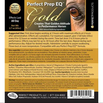 Perfect Prep EQ™ Gold Calming Paste - 60cc
