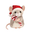 Douglas Douglas Merry Mouse w/ Red Hat & Candy Cane
