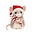 Douglas Douglas - Merry Mouse w/ Red Hat & Candy Cane