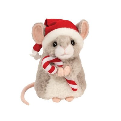Douglas Douglas - Merry Mouse w/ Red Hat & Candy Cane