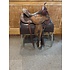 Used 15" Circle Y Kelly Kaminski Barrel Saddle