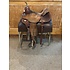 Used 15" Circle Y Kelly Kaminski Barrel Saddle