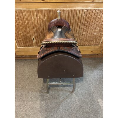 Circle Y Used 15" Circle Y Kelly Kaminski Barrel Saddle