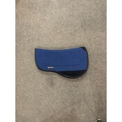 Used (LIKE NEW) Reinsman Contoured Trail Pad - Cobalt Blue - Tacky Too - 30” x 32”