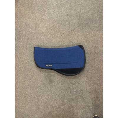 Used (LIKE NEW) Reinsman Contoured Trail Pad - Cobalt Blue - Tacky Too - 30” x 32”