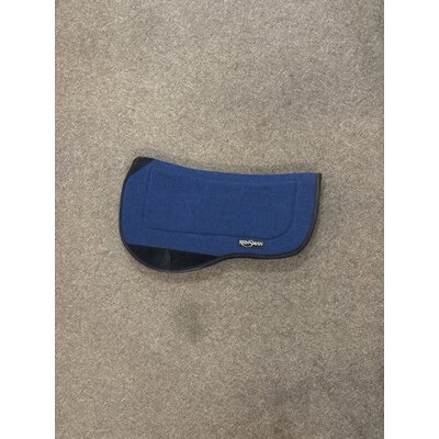 Used (LIKE NEW) Reinsman Contoured Trail Pad - Cobalt Blue - Tacky Too - 30” x 32”