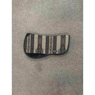 Used (LIKE NEW) Reinsman Contoured Trail Pad - Santa Fe Caramel - Tacky Too - 30” x 32”