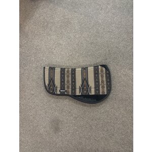 Used (LIKE NEW) Reinsman Contoured Trail Pad - Santa Fe Caramel - Tacky Too - 30” x 32”