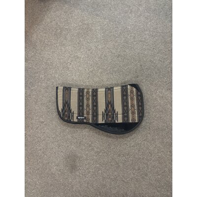 Used (LIKE NEW) Reinsman Contoured Trail Pad - Santa Fe Caramel - Tacky Too - 30” x 32”