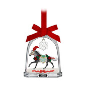 Breyer Breyer 2025 Holiday - Stirrup Ornament - Christmas In Bloom