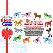Breyer Breyer 2025 Holiday - Celebration 12 Days of Breyer - 75th Anniversary Advent Calendar