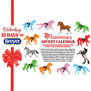 Breyer Breyer 2025 Holiday - Celebration 12 Days of Breyer - 75th Anniversary Advent Calendar