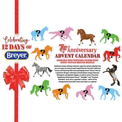 Breyer Breyer 2025 Holiday - Celebration 12 Days of Breyer - 75th Anniversary Advent Calendar