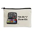 Unsustainable Equestrian Unsustainable Apparel - Canvas Pouch - "My Oh S*** Kit"