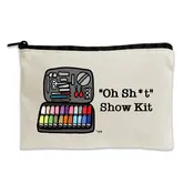 Unsustainable Equestrian Unsustainable Apparel - Canvas Pouch - "My Oh S*** Kit"