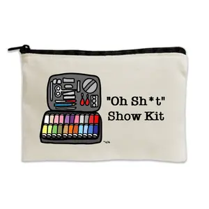 Unsustainable Equestrian Unsustainable Apparel - Canvas Pouch - "My Oh S*** Kit"