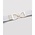 Hutson x Ellany Ellany White - 1.5" Gold Stirrup Elastic Belt