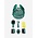 LeMieux LeMieux Toy Pony Grooming Kit - Sage