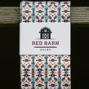 Red Barn Socks Red Barn Socks - Aztec Vibes - Adult
