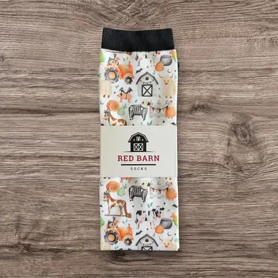 Red Barn Socks Red Barn Socks - Barnyard Boos