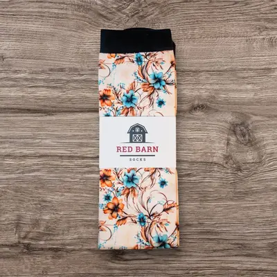 Red Barn Socks Red Barn Socks - Cowgirls Blossom
