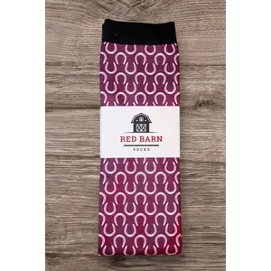 Red Barn Socks Red Barn Socks - Horseshoe Harmony