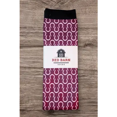 Red Barn Socks Red Barn Socks - Horseshoe Harmony