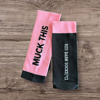Red Barn Socks Red Barn Socks x Unsustainable Apparel - "Muck This"