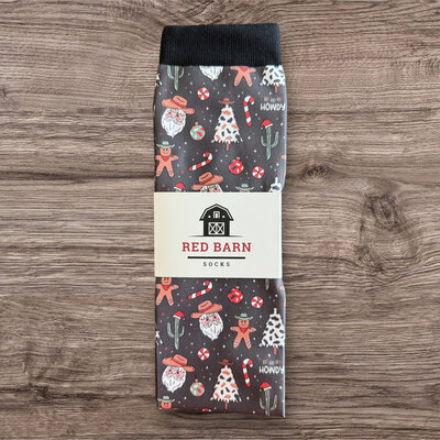 Red Barn Socks Red Barn Socks - Ho Ho Howdy Christmas!