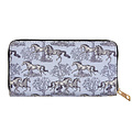 AWST int'l AWST Int’l - “Lila” Blue Toile Clutch Wallet