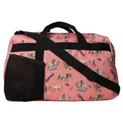 AWST int'l AWST Int’l - “Lila”Hunter Ponies Duffle Bag - Pink