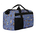 AWST int'l AWST Int’l - “Lila” Hunter Ponies Duffle Bag - Blue