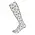 AWST int'l AWST Int’l - Lila Vintage Snaffles Socks - White