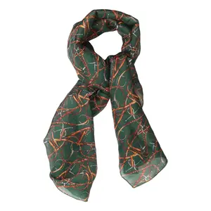 AWST int'l AWST Int’l - Lila Snaffle Bridles Scarf - Green