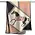 AWST int'l AWST Int’l - Horses in Blankets Acrylic Cashmere Scarf - Black