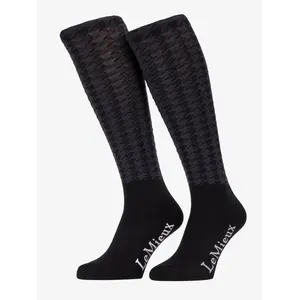 LeMieux LeMieux Winter 25' Aspen Houndstooth Socks