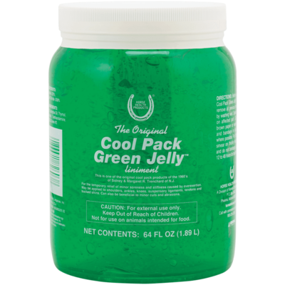 Horse Health Products - Cool Pack Green Jelly Liniment 64oz