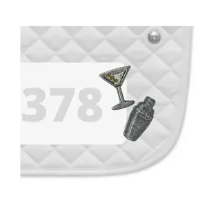 Dubois Cheval Dubois Cheval - Number Pin - Martini & Shaker